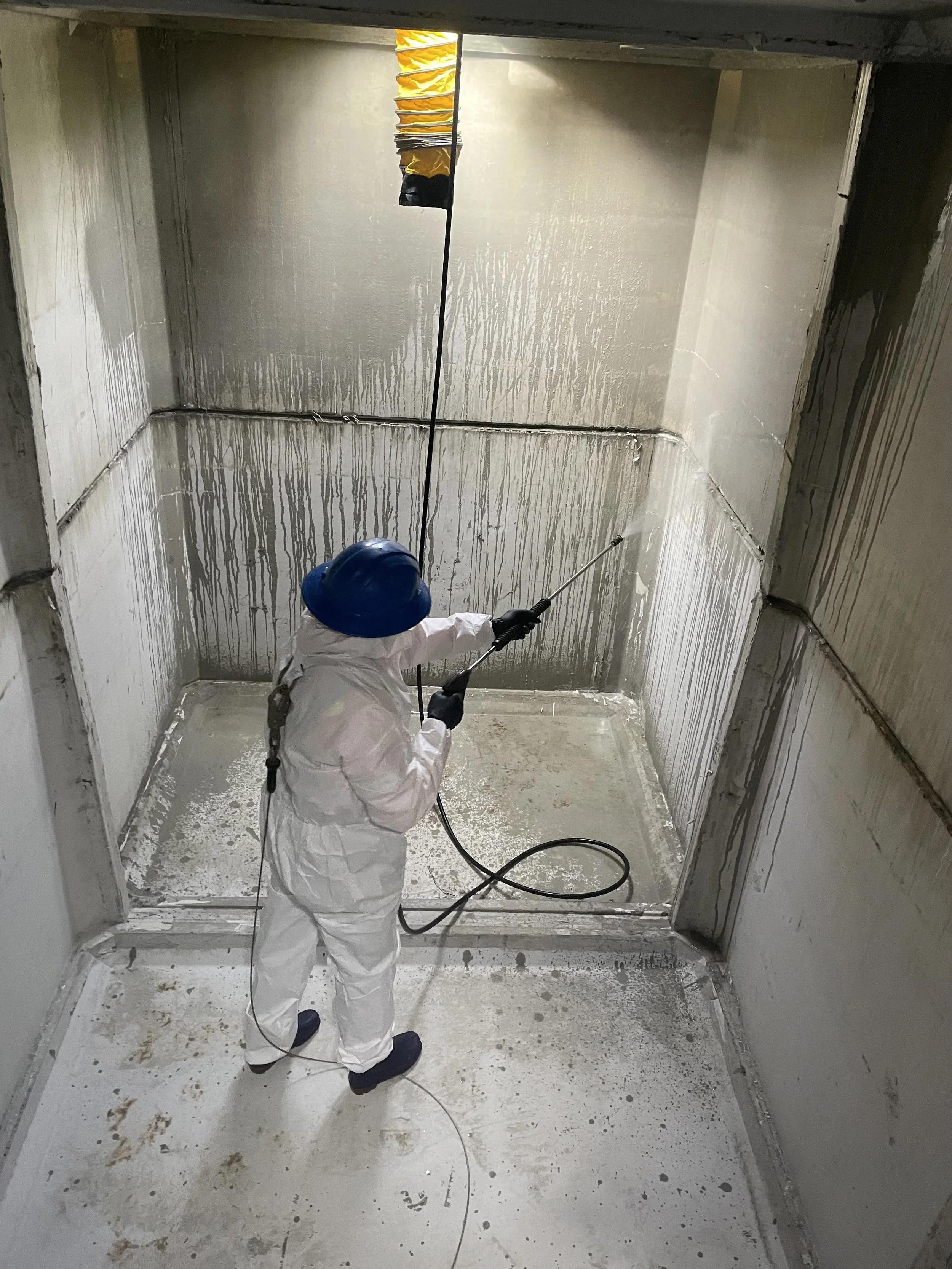 Trabajo en espacio de acceso limitado
